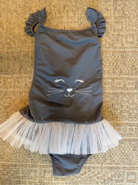 NWOT Sal & Pimenta kitty swimsuit size 12